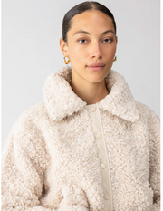 Libby Sherpa Jacket Toasted Almond