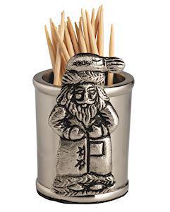 Santa Aluminum Toothpick Holder