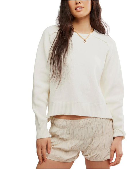 Spring Street Pullover - Optic White