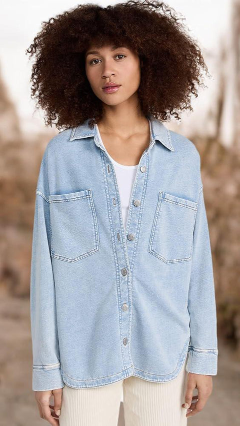 All Day Knit Denim Jacket