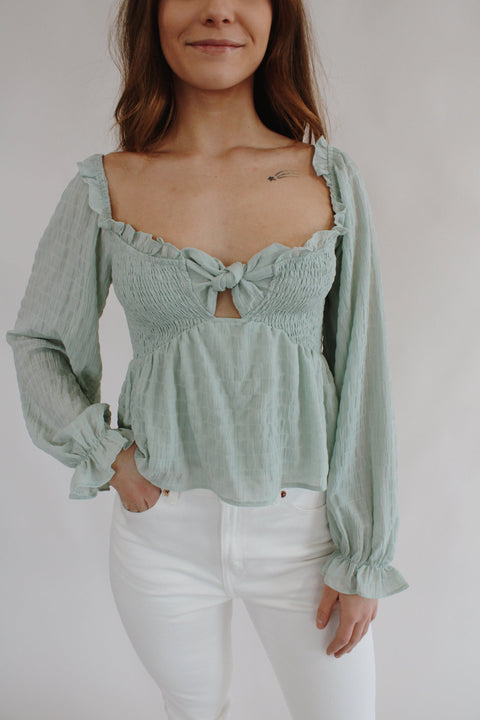 Bali Smocked Top