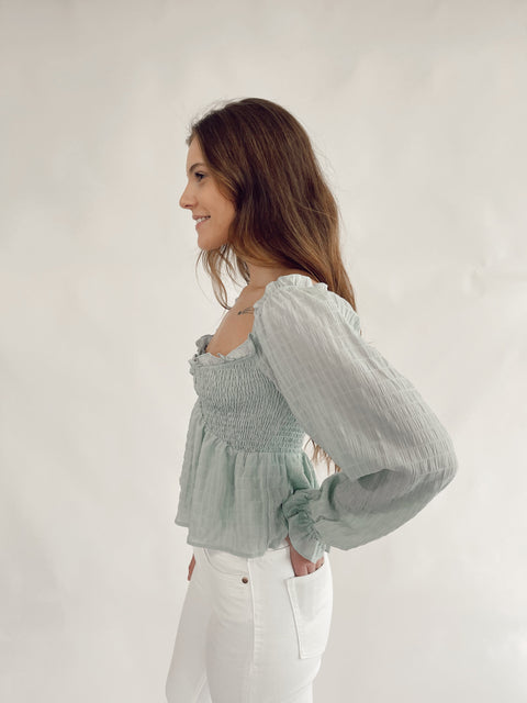 Bali Smocked Top
