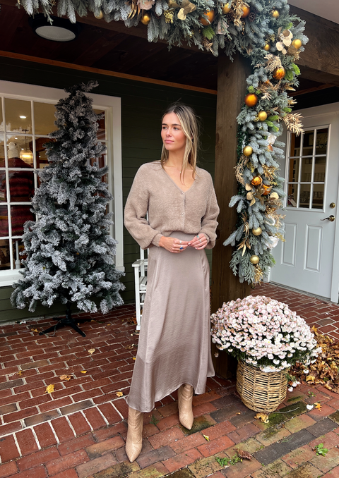 Northpointe Midi Skirt- Moonlight