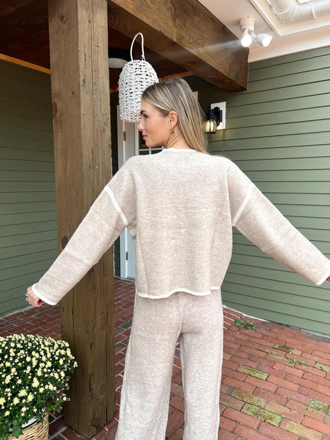 Cozy Combo Set Sweater Oatmeal