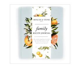 Family Recipe Book & Keepsake Journal