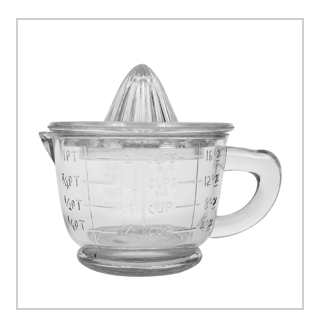 Pressed Glass Juicer