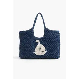 Boat Macrame Tote
