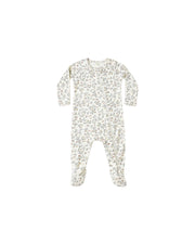 Bamboo Zip Footie - Woodland