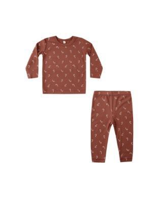 Candy Canes Bamboo Pajama Set