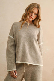 Cozy Combo Set Sweater Oatmeal