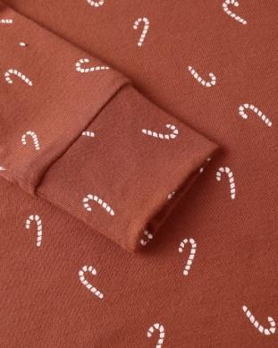 Candy Canes Bamboo Pajama Set