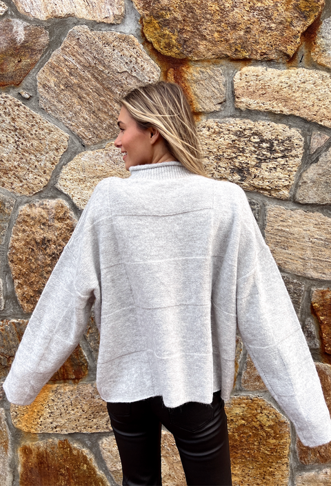 Ryleigh Sweater - Heather Grey