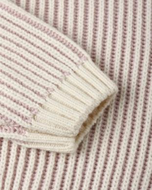 The Relaxed Knit Sweater - Lilac