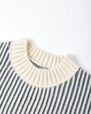 The Relaxed Knit Sweater - Ocean