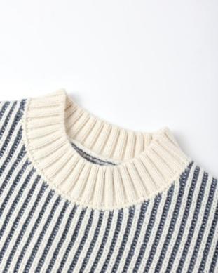 The Relaxed Knit Sweater - Ocean