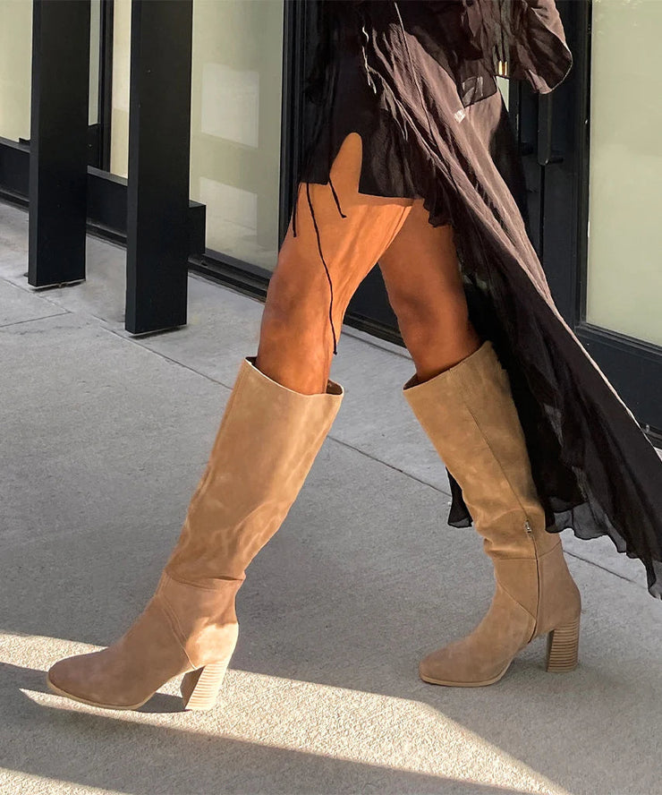 Fynn Truffle Suede Boots