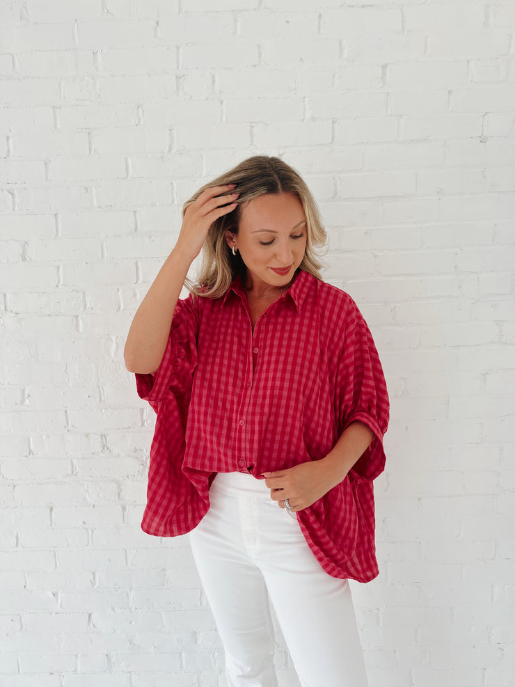 Not So Basic Oversized Button Down
