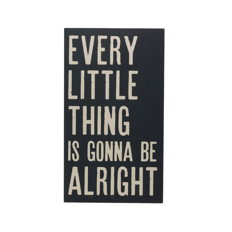 Wood Wall Decor "Every Little Thing"