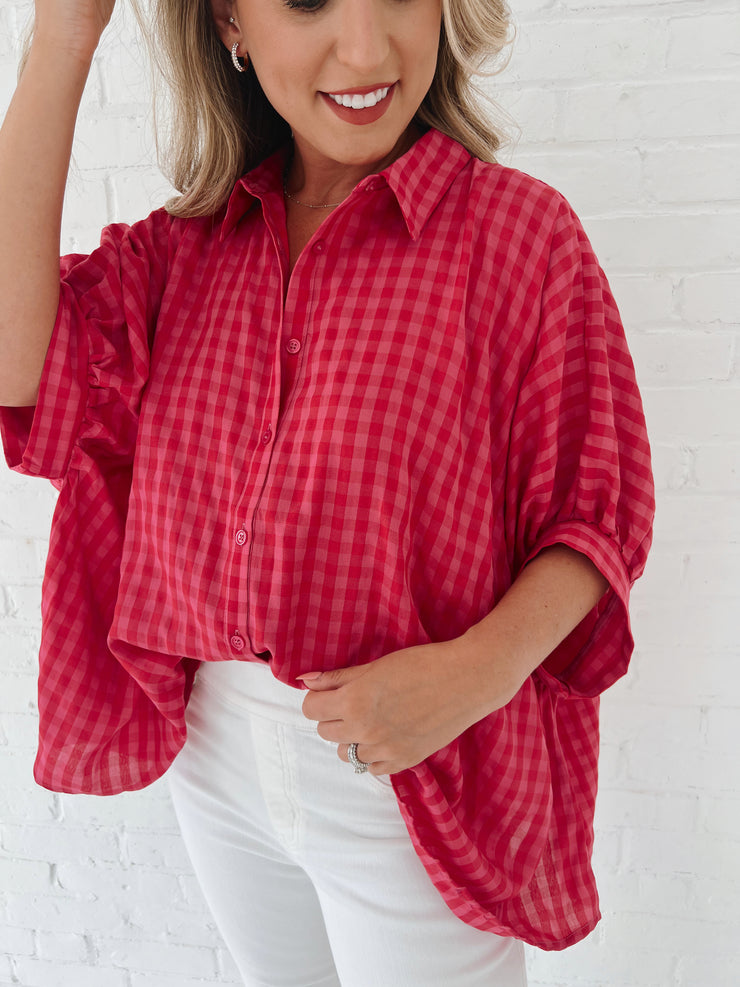 Not So Basic Oversized Button Down
