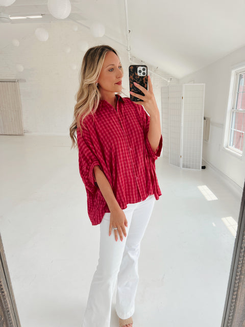 Not So Basic Oversized Button Down
