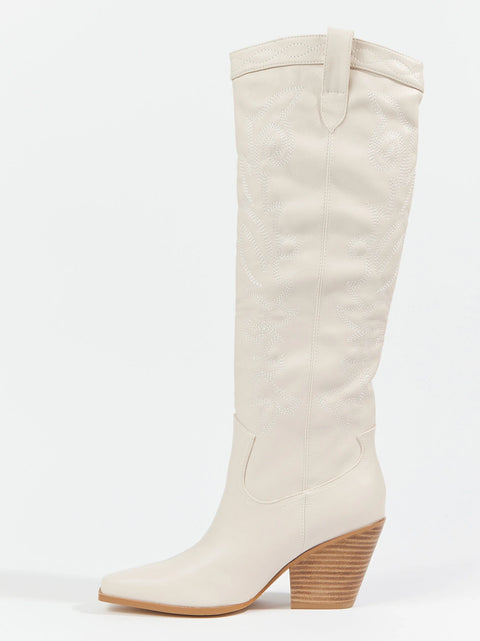 Charley Boot Ivory - ShopTheCue