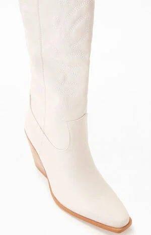Charley Boot Ivory - ShopTheCue