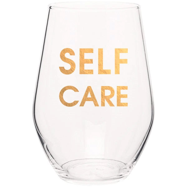 Chez Gagné Self Care Wine Glass
