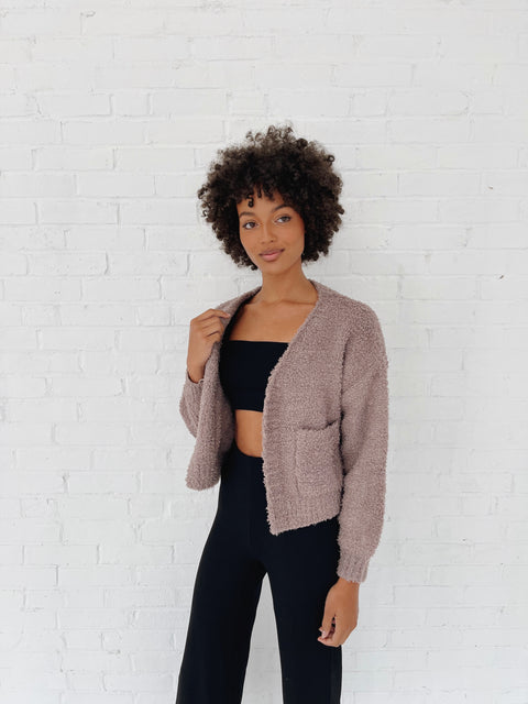 A Fuzzy Cropped Cardi