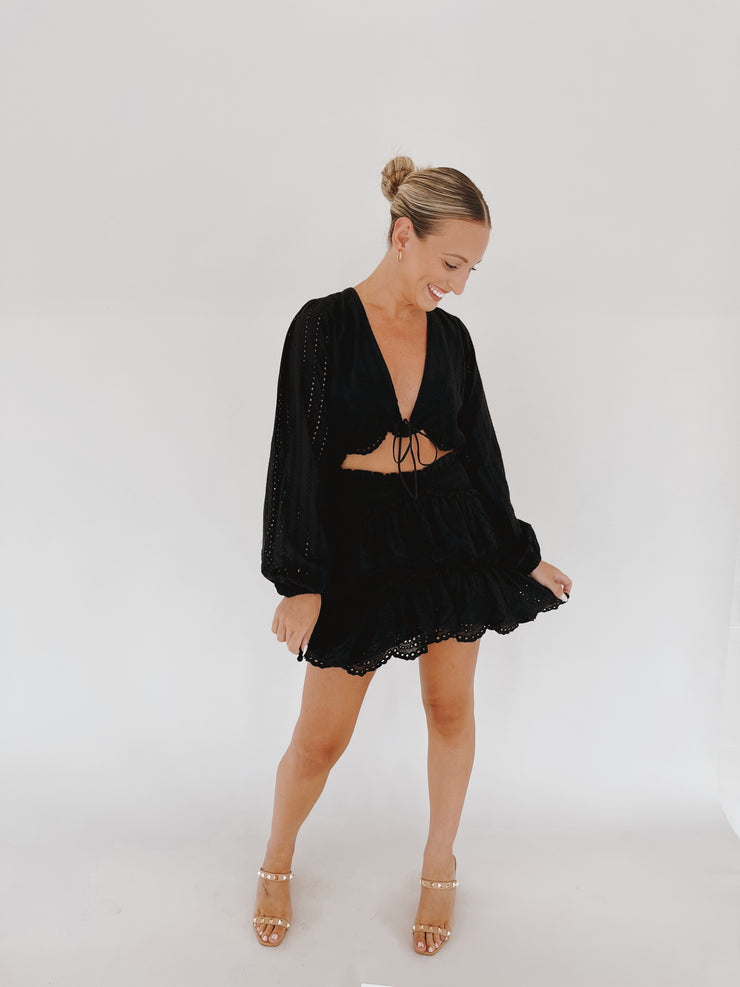 Miami Mini Dress - Black