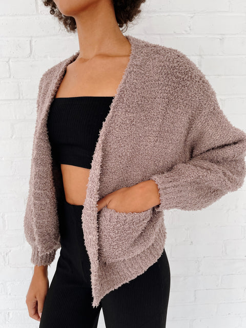 A Fuzzy Cropped Cardi