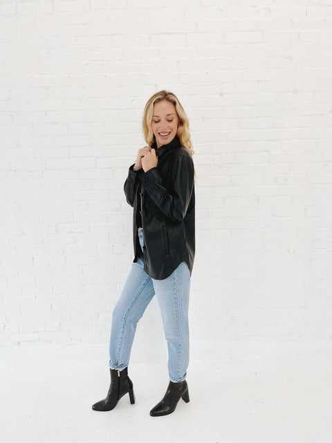 Suspicious Mind Shacket - ShopTheCue