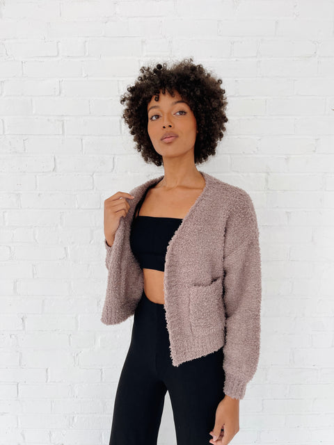 A Fuzzy Cropped Cardi