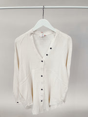 The Classic Gauze Button Up - Oatmeal