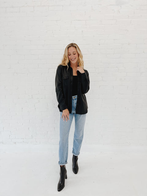 Suspicious Mind Shacket - ShopTheCue