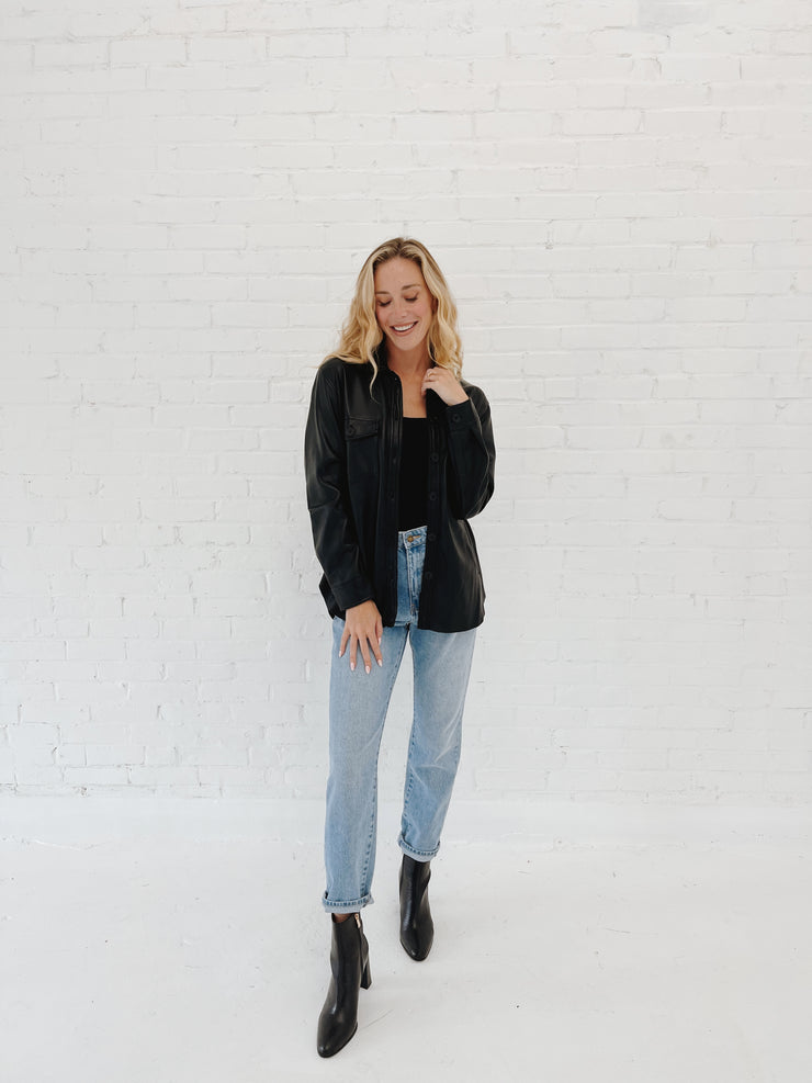 Suspicious Mind Shacket - ShopTheCue