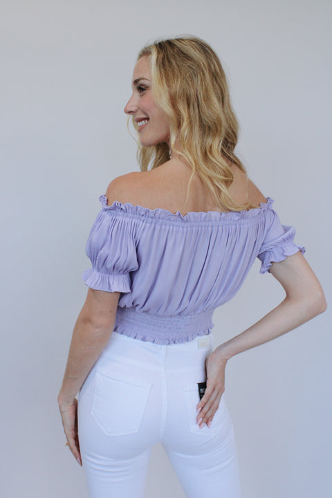 All In Good Fun Top - Lilac