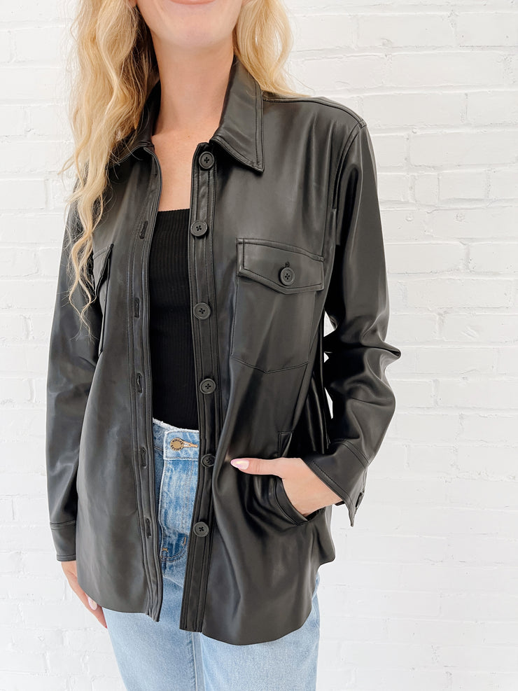 Suspicious Mind Shacket - ShopTheCue