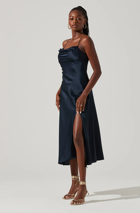 Gaia Dress - Midnight - ShopTheCue