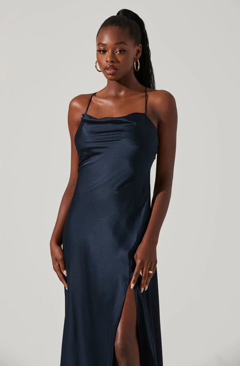 Gaia Dress - Midnight - ShopTheCue
