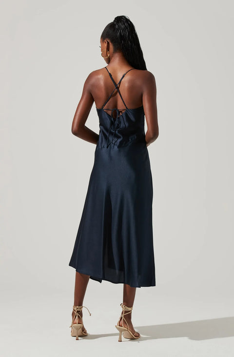 Gaia Dress - Midnight - ShopTheCue