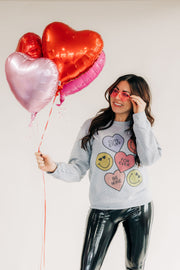 Sweethearts Sweatshirt - Heather Grey - ShopTheCue