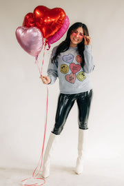 Sweethearts Sweatshirt - Heather Grey - ShopTheCue