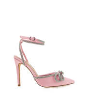 Elope Pink Satin Heel