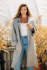 Effortless Knitted Trench Sweater