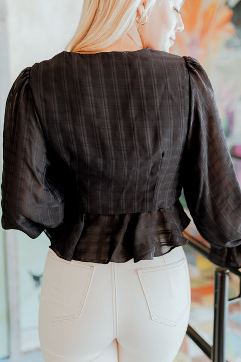 Call Me After Work Blouse - ShopTheCue