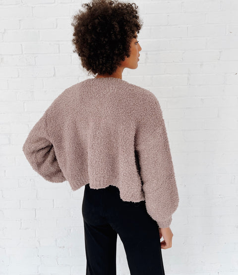A Fuzzy Cropped Cardi