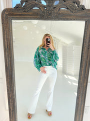 Grass is Greener Blouse