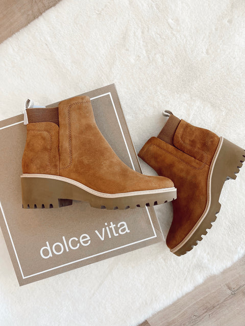 Dolce Vita Huey H20 Brown Suede Boot