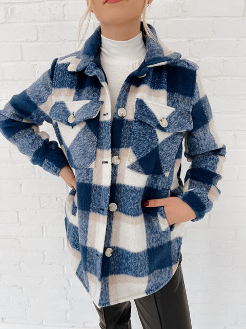 Keep Rolling Shacket - ShopTheCue