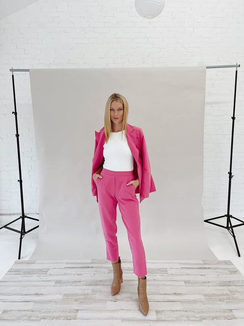 No Business Here Cropped Trousers
